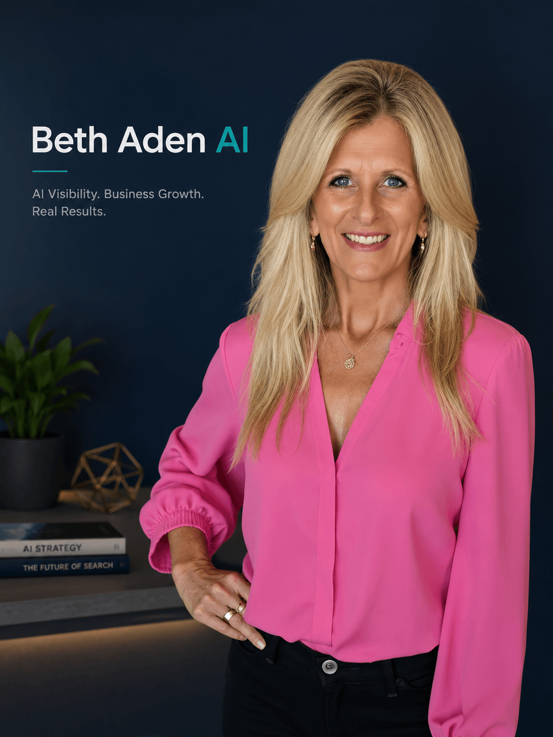 Beth Aden, AI Visibility Strategist and founder of Beth Aden AI